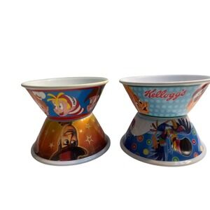 Kelloggs Toy Story Characters Cereal Bowls Set of 4 Fun Kids